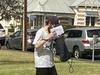 Man hides face after fronting court on stalking allegations