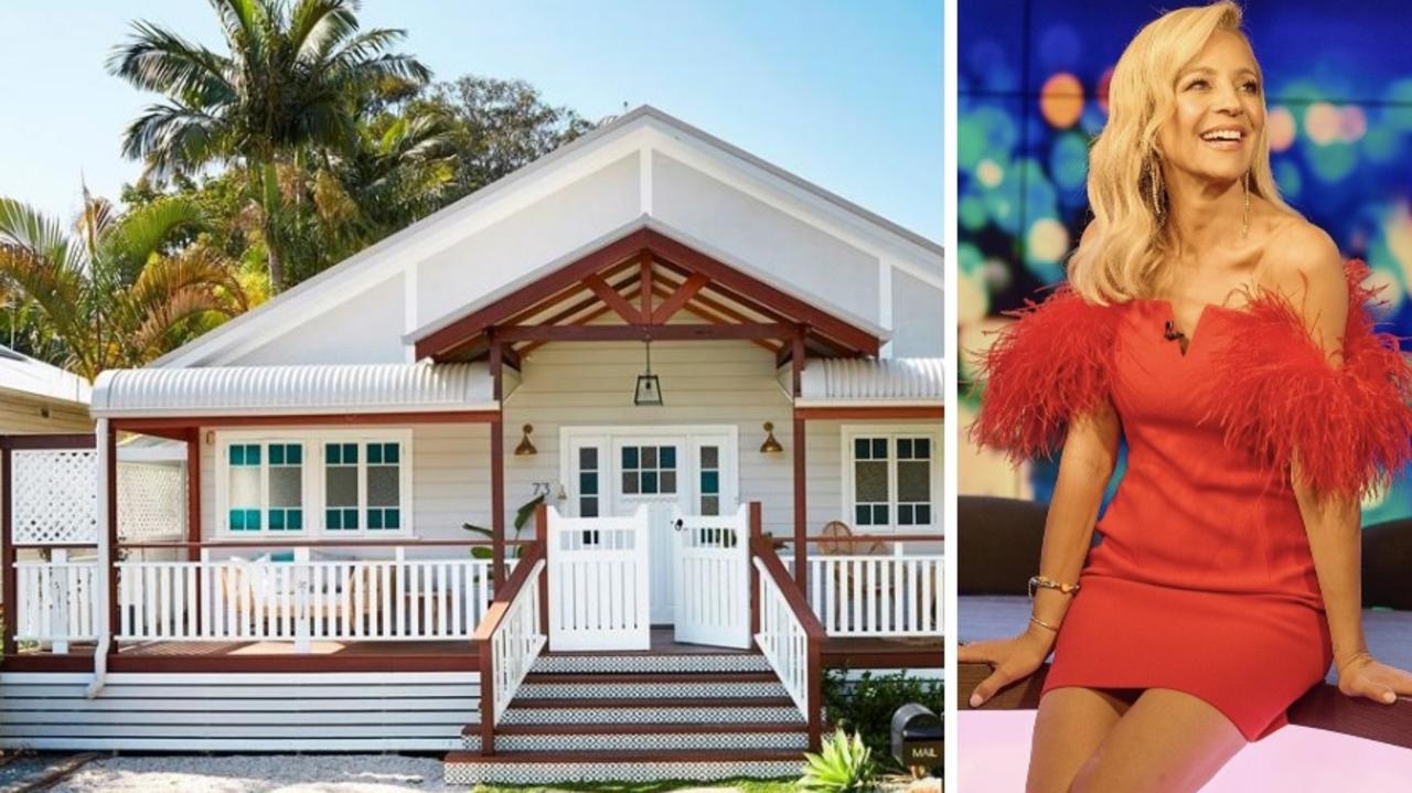 Carrie Bickmore sold a Byron Bay holiday rental.