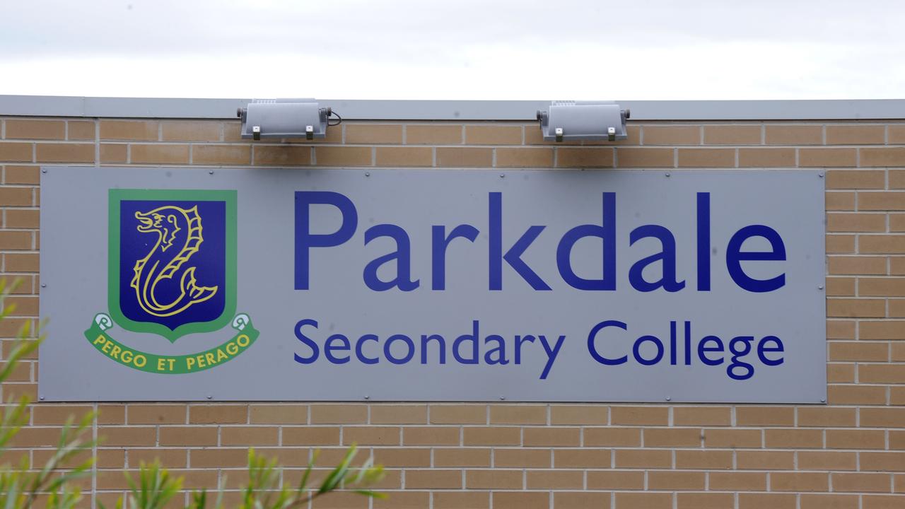 Parkdale Secondary College has apologised to parents and students.