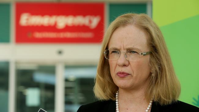 Chief Health Officer Dr Jeanette Young said the health of Queenslanders continues to improve. Picture: Mark Calleja