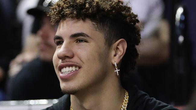 LaMelo Ball is helping out as well.