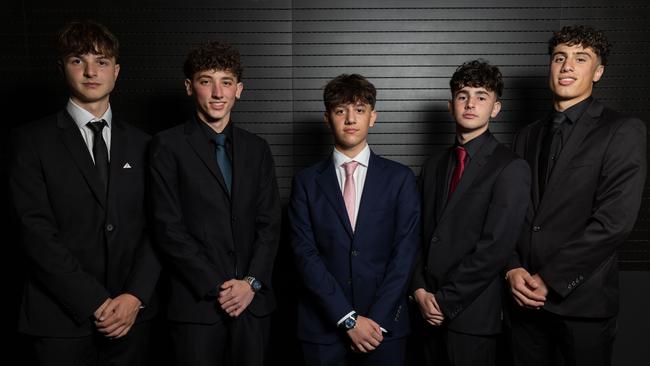 Mary MacKillop College School Formal. Picture: Ben Clark