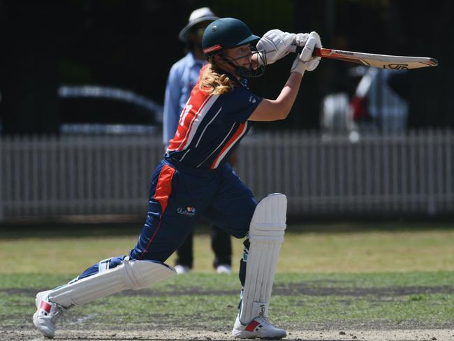 Jorja Horan was best with the bat for Gordon. Picture: Beny Chun