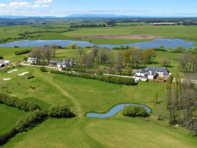 Quamby Estate has acres and acres to explore, including its very own golf course.