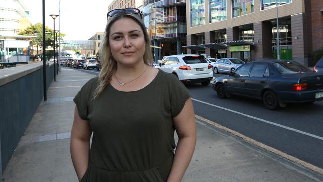 Gil Marconi is studying a bridging course at TAFE in order to be able to get into UQ’s Bachelor of Nursing/Bachelor of Midwifery. Picture: Richard Waugh