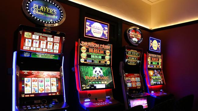 The NSW Premier has pledged to make all pokie machines cashless by 2028. Picture: NCA NewsWire / Gaye Gerard