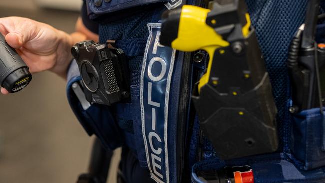 Under the NT police use of force General Orders, the use of both capsicum spray and tasers should only be used if there was an “an immediate physical threat of serious harm”. Picture: Supplied