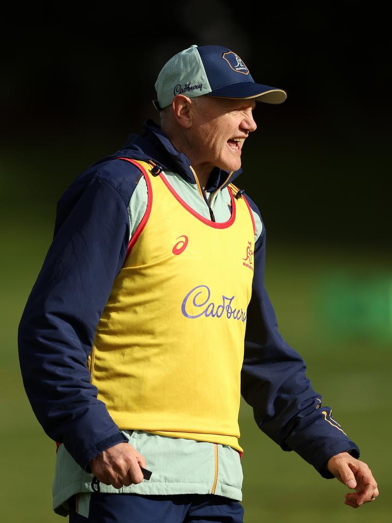 Wallabies head coach Joe Schmidt has made several big changes to the Wallabies squad. Picture: Matt King/Getty Images