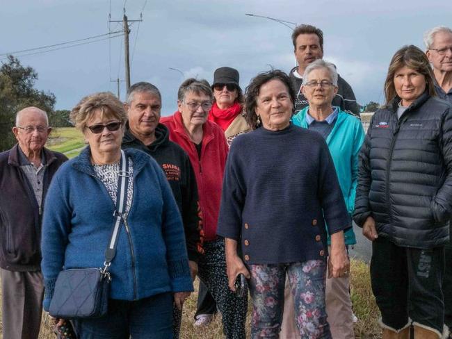 A number of Portarlington residents say more safety measures are needed  at a newly created intersection at Point Richards Road and Portarlington Road. Picture: Brad Fleet