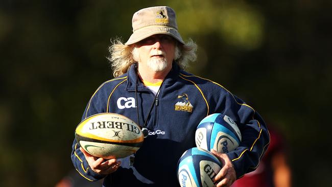 Laurie Fisher says he’d “love the opportunity” to coach the Brumbies again.