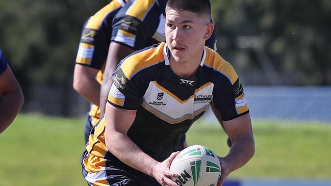 Vlado Jankovic was in fine touch for Westfields Sports High. Picture: Richard Dobson