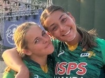 Rugby sevens young guns Milla and Piper. Pic: Supplied