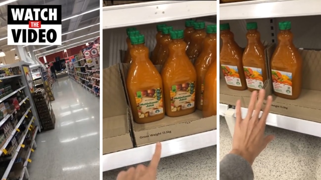 Customer discovers Woolies item in Coles