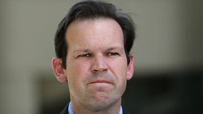 Minister for Resources Matt Canavan has slammed the EPA’s new position as “a homemade sledgehammer” against the WA economy. Picture: Kym Smith