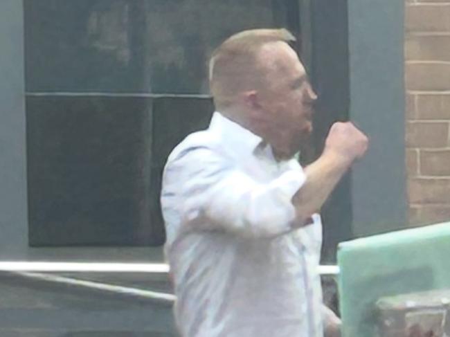 Daniel Eric Myles leaving Wyong Local Court. Picture: NewsLocal