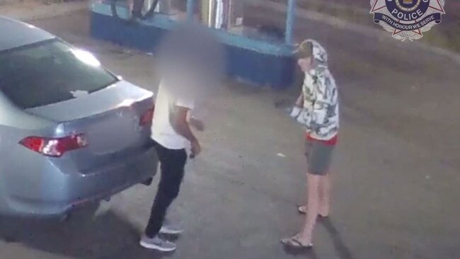 Police have released CCTV of a man and a car they are seeking in relation to the armed robbery of another man at a car wash at Parkwood in early December 2018.