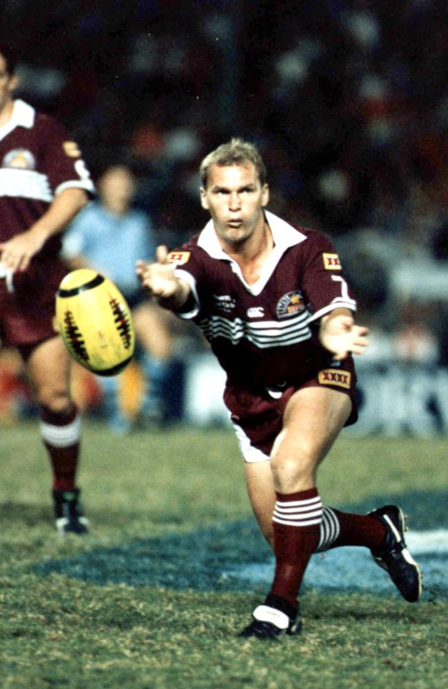 Langer epitomised Brisbane rugby league in the 1990s.