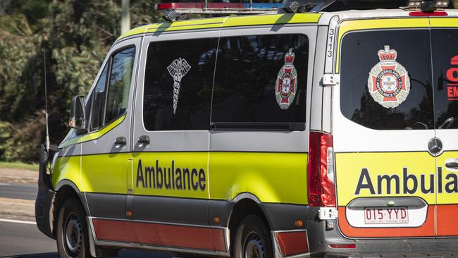 Generic ambulance, QAS, Queensland Ambulance Service, emergency services, Thursday, August 29, 2024. Picture: Kevin Farmer