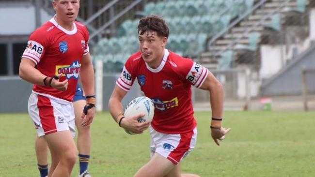 Aaymon Fitzgibbon of the Illawarra Steelers SG Ball side. Picture: Allan Barry (must credit)