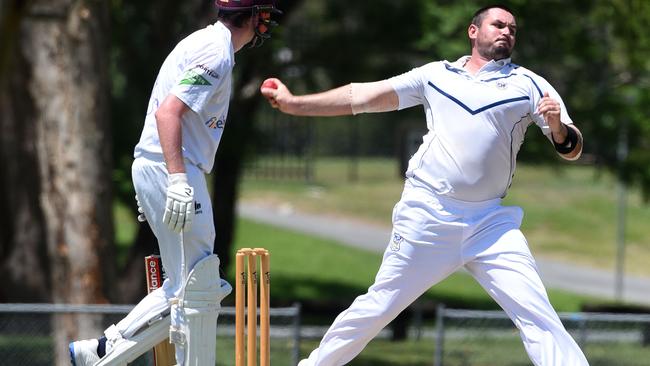 Coomera Hope Island bowler Josh Henderson. (Photo/Steve Holland)