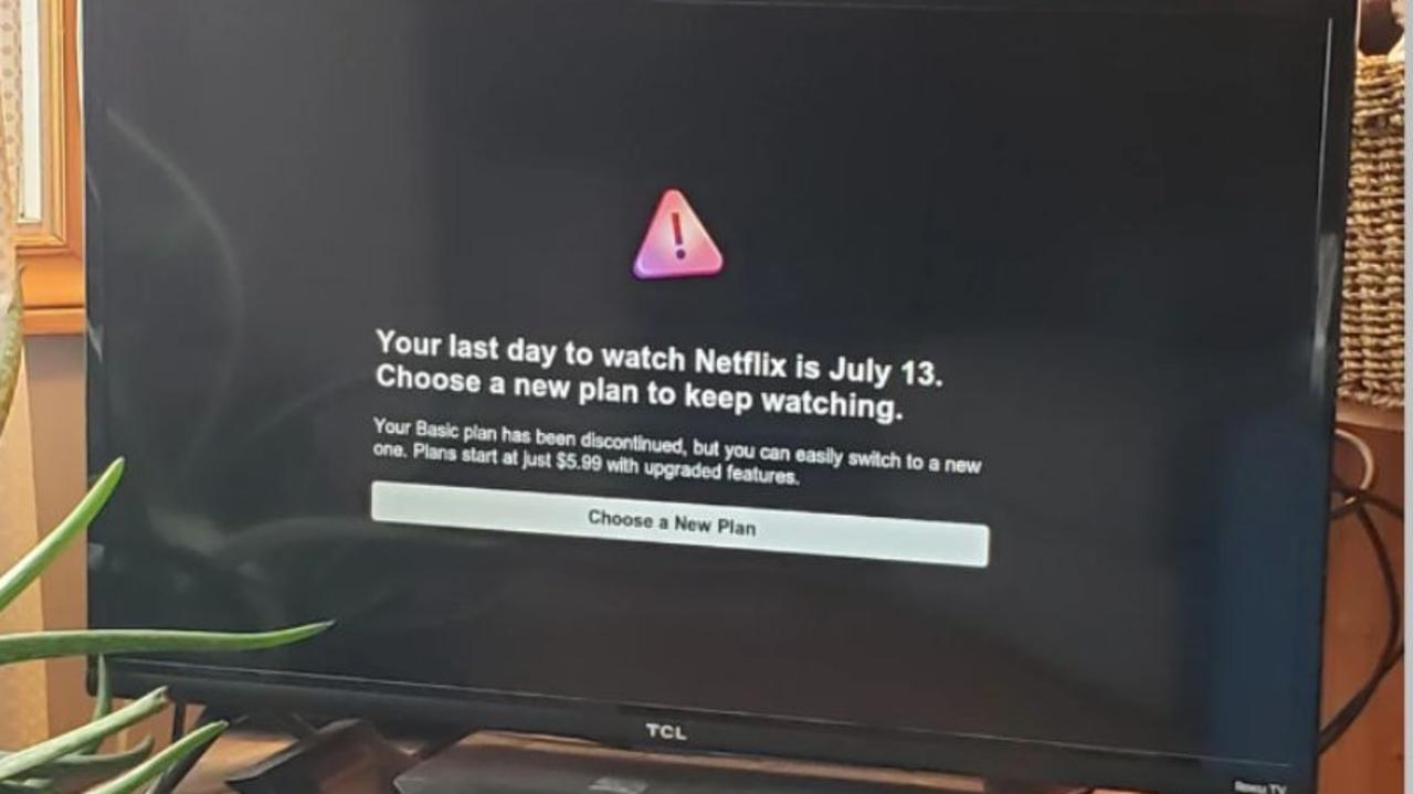 Some Netflix viewers have been hit with this alert. picture: Reddit