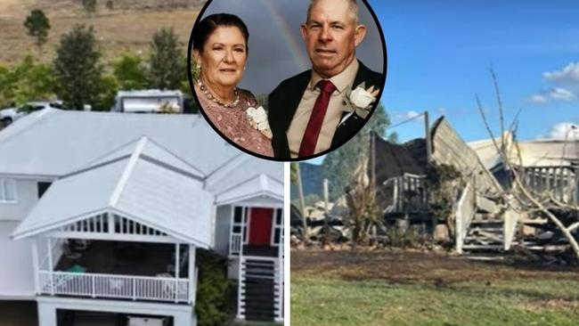 Natasha Humphries said the devastating blaze which gutted Carol and WarrenÂ âWazzâ Backhouseâs beautifully renovated âdream homeâ Lower Wonga about midday Sunday