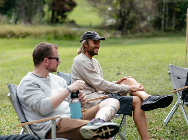 Getting out in nature has helped Wright enjoy just ‘living’. Picture: Leila Joy