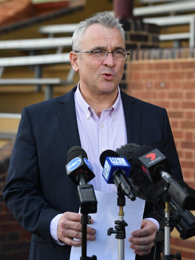 Adelaide Football League chief executive John Kernahan. Picture: Tricia Watkinson