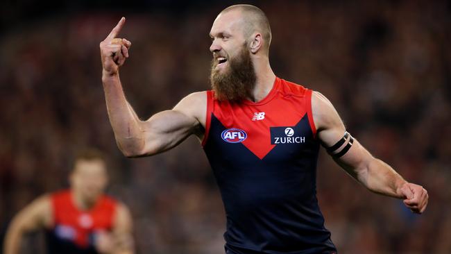 Max Gawn has had a brilliant year for the Demons. Picture: Getty Images