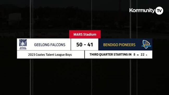 Replay: AFL Coates Talent League Boys Wildcard—Geelong Falcons v Bendigo Pioneers