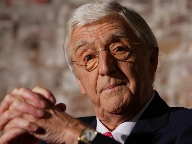 TV legend Michael Parkinson has died at the age of 88. Picture: Getty Images