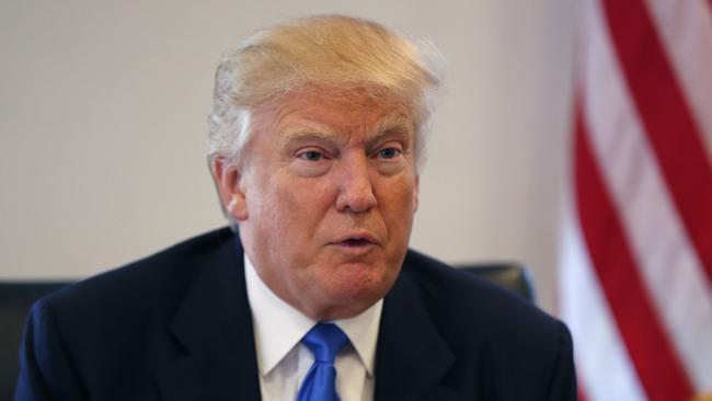 Donald Trump has praised China for helping with North Korea. Picture: AP Photo/Gerald Herbert, File