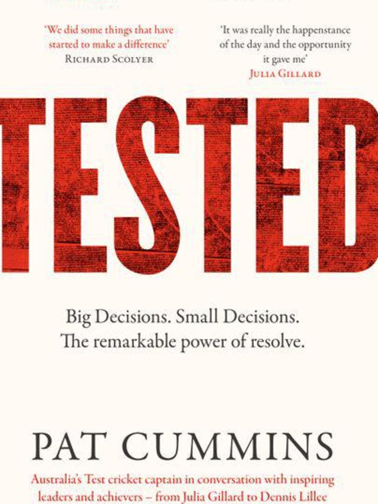 Tested by Pat Cummins.