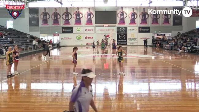 Replay: Netball SA Country Championships Day 3 - Riverland v Great Southern (17 and Under Div1 SF)