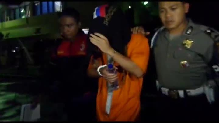 David Taylor coming out after his interrogation