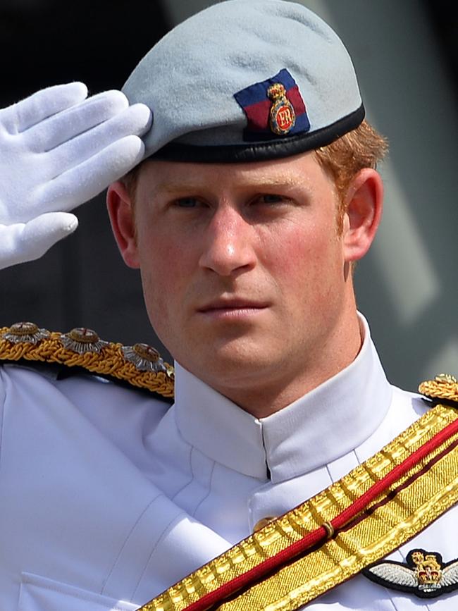 Prince Harry in 2013, the year he consulted his mother’s psychic. Picture: AFP