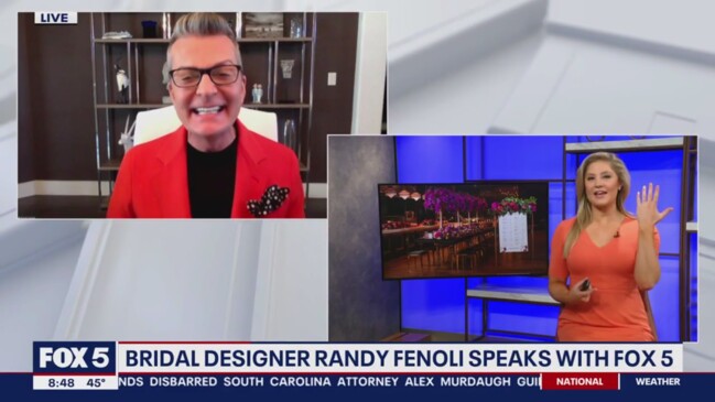 Bridal designer Randy Fenoli speaks with FOX 5