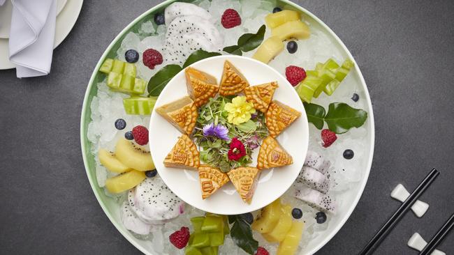 Mid-autumn banquet dish at Imperial at the Star, The Star Gold Coast