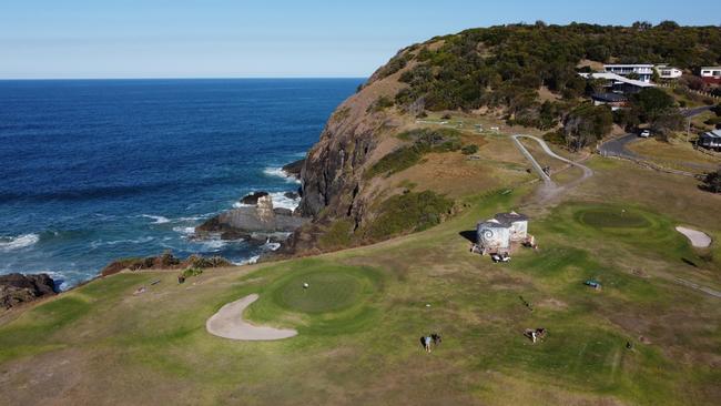 2nd hole, Crescent Head Country Club.