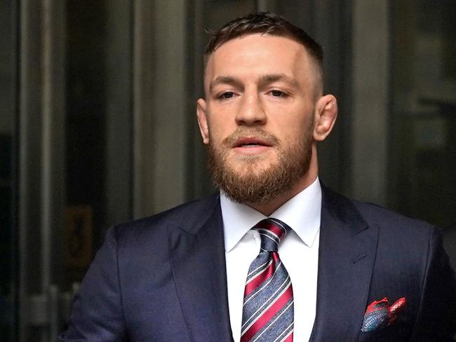 Conor McGregor was found liable after in the civil case. (Photo by TIMOTHY A. CLARY / AFP)