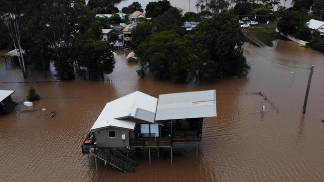 The clean up continues in Lismore after it was hit with heavy flooding earlier this month. Picture: Toby Zerna