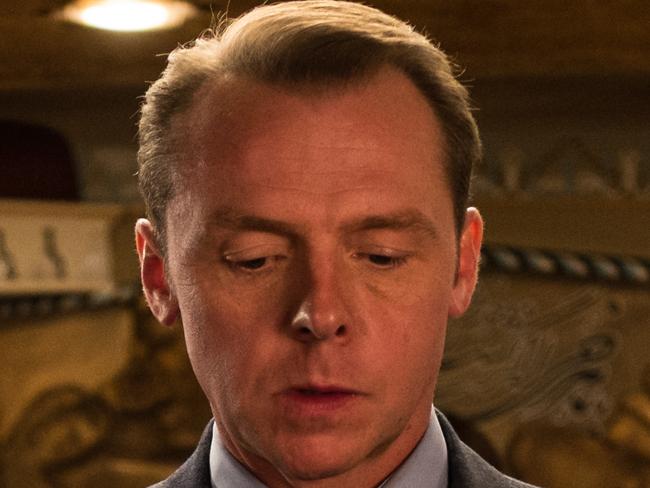 FOR HIT USE ONLY UNTIL OCT 24 2014 Simon Pegg in a scene from film Hector and the Search for Happiness