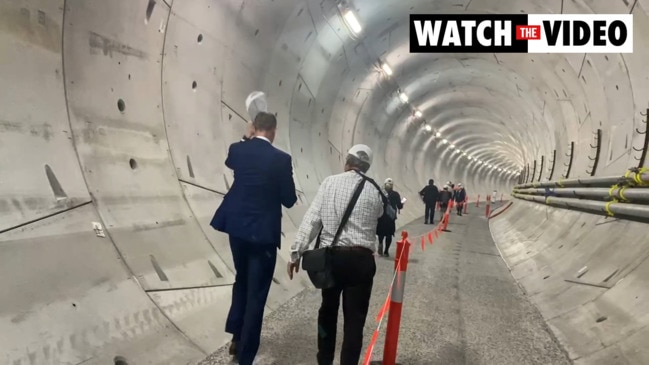 The Cross River Rail tunnel in Brisbane