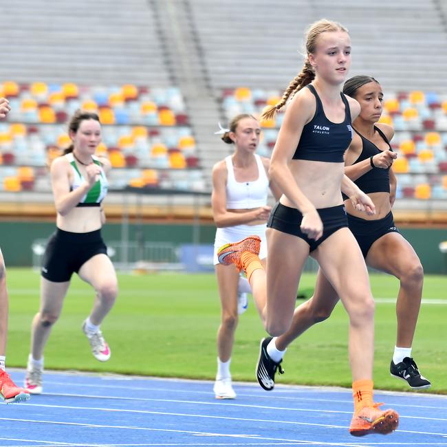 Queensland track and field state titles Saturday March 15, 2025. Picture, John Gass