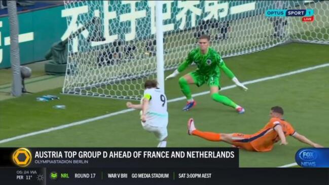 Austria STUN Netherlands to top Group D