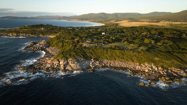 Luxury, remote acreages on the NSW Sapphire Coast and in Tasmania’s northeast are gaining lots of traction from buyers including Kathmandu founder Jan Cameron. Picture: Supplied