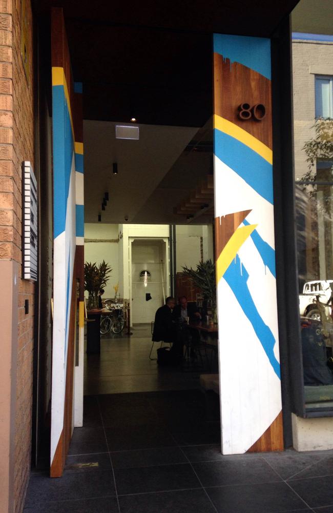 The entrance to The Paramount Coffee Project in Surry Hills. Photo: Grace Koelma.