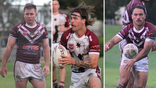 Kawana Dolphins players in action. Pictures: Picture: Tegan Schefe Photography.