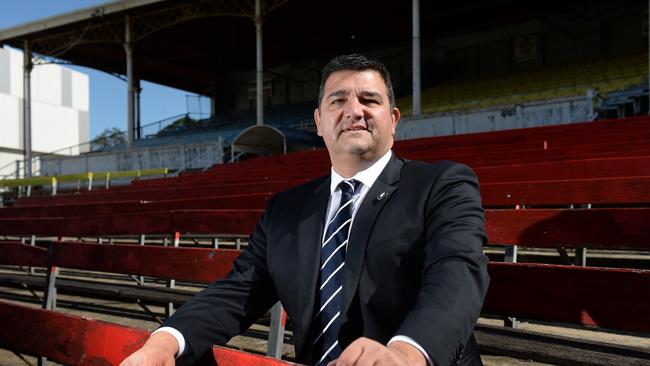 Carlton president Mark LoGiudice has maintained the faith. Picture: Kylie Else