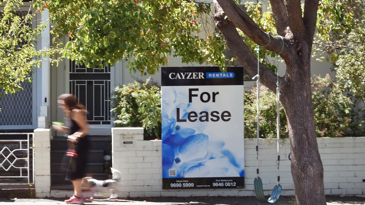 Rental prices have jumped across capital city markets, hammering renters household budgets. Picture: NCA NewsWire / Nicki Connolly